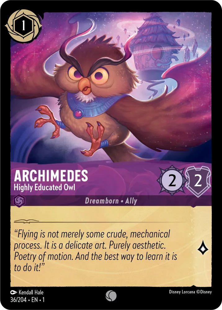 Archimedes - Highly Educated Owl - [Foil] The First Chapter (1)