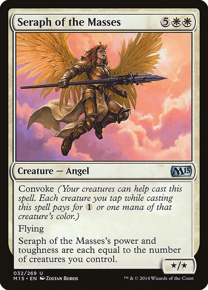 Seraph of the Masses - [Foil] Magic 2015 (M15)