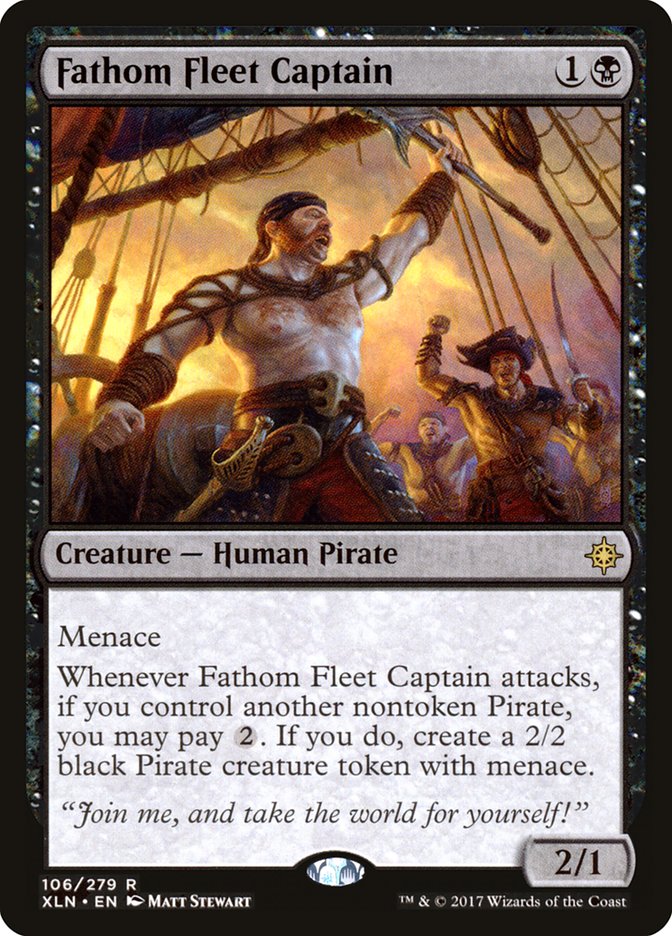 Fathom Fleet Captain - [Foil] Ixalan (XLN)