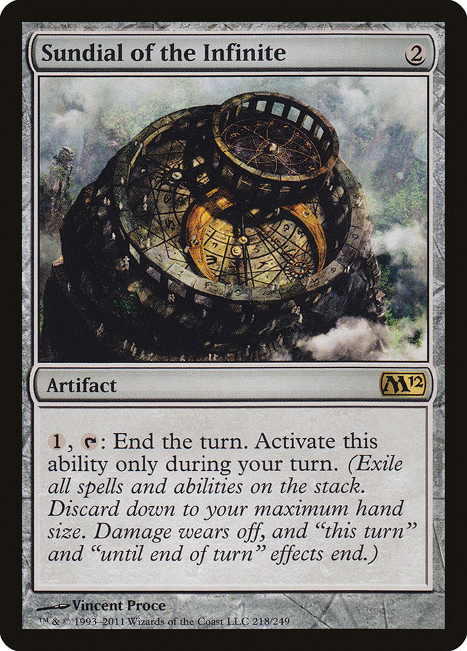 Sundial of the Infinite - [Foil] Magic 2012 (M12)