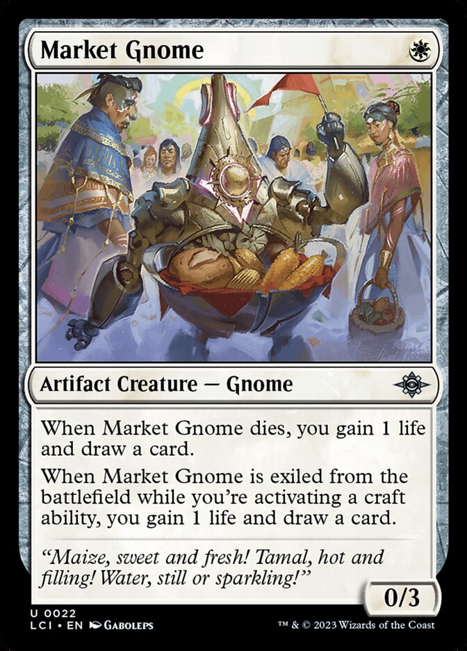 Market Gnome - [Foil] The Lost Caverns of Ixalan (LCI)