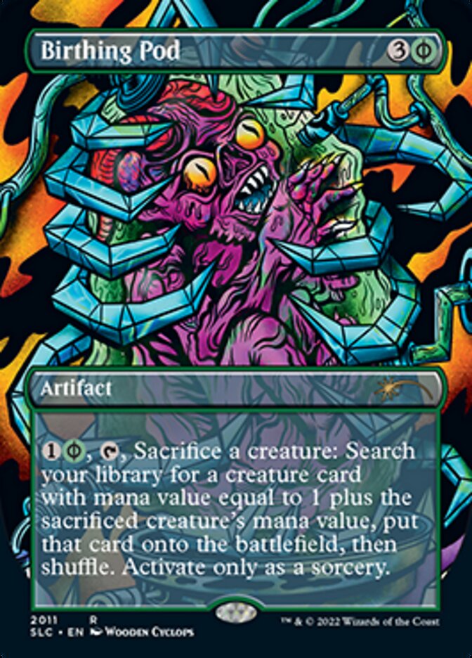 Birthing Pod - [Foil, Borderless] Secret Lair 30th Anniversary Countdown Kit (SLC)