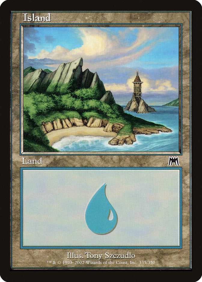 Island - [Foil, Retro Frame] Onslaught (ONS)