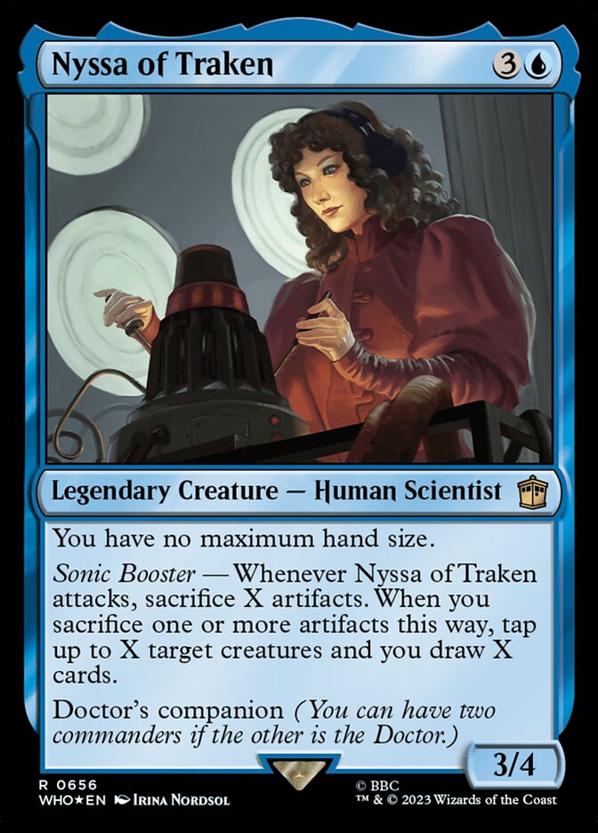 Nyssa of Traken - [Surge Foil] Doctor Who (WHO)