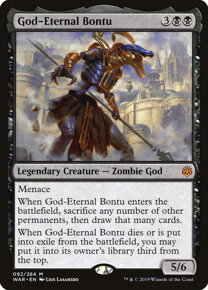 God-Eternal Bontu - [Foil] War of the Spark (WAR)