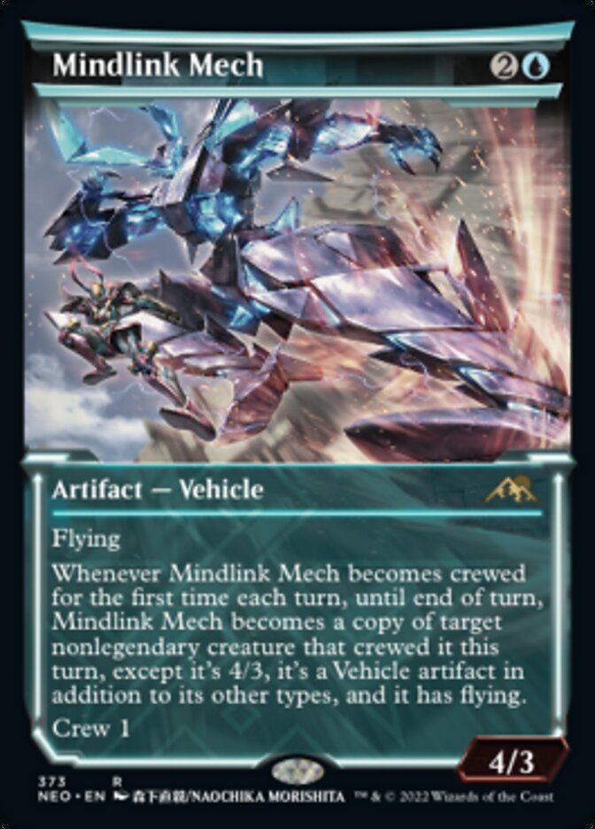 Mindlink Mech - [Foil, Showcase] Kamigawa: Neon Dynasty (NEO)