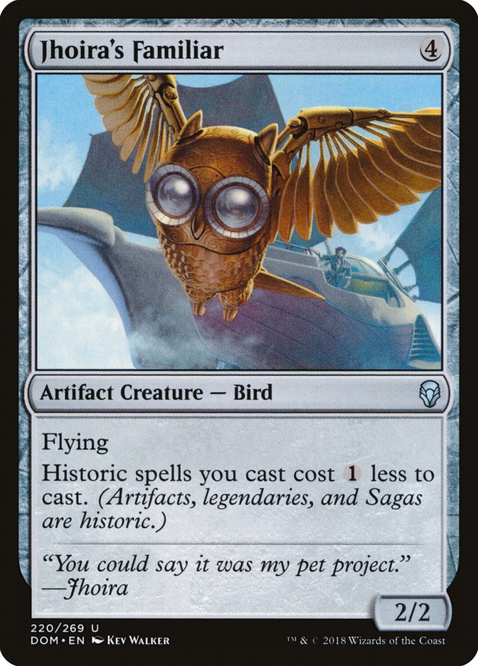 Jhoira's Familiar - [Foil] Dominaria (DOM)