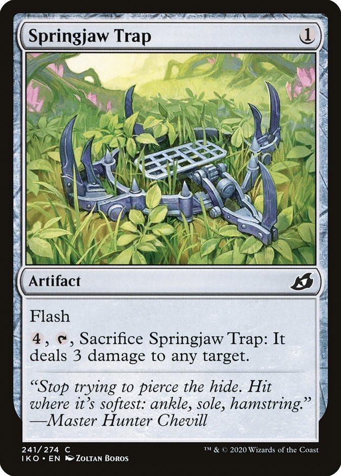 Springjaw Trap - Ikoria: Lair of Behemoths (IKO)