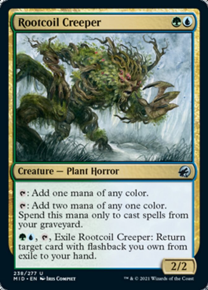 Rootcoil Creeper - [Foil] Innistrad: Midnight Hunt (MID)