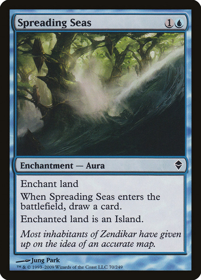 Spreading Seas - [Foil] Zendikar (ZEN)