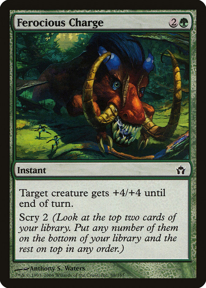 Ferocious Charge - [Foil] Fifth Dawn (5DN)