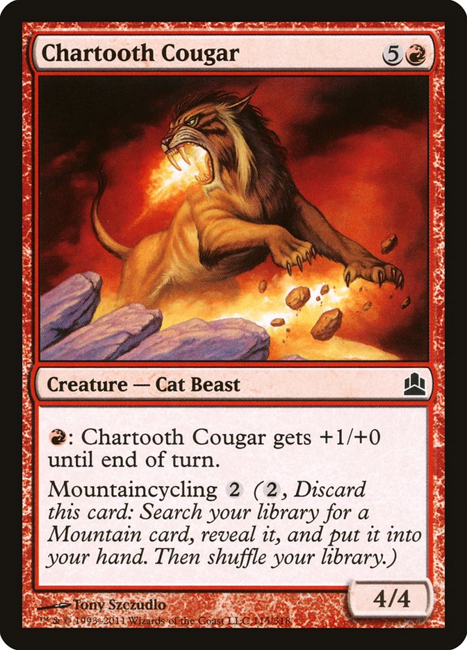 Chartooth Cougar - Commander 2011 (CMD)