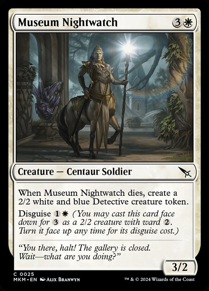 Museum Nightwatch - [Foil] Murders at Karlov Manor (MKM)