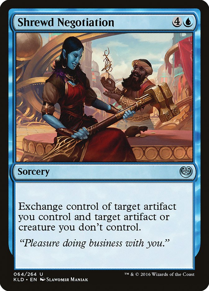 Shrewd Negotiation - [Foil] Kaladesh (KLD)