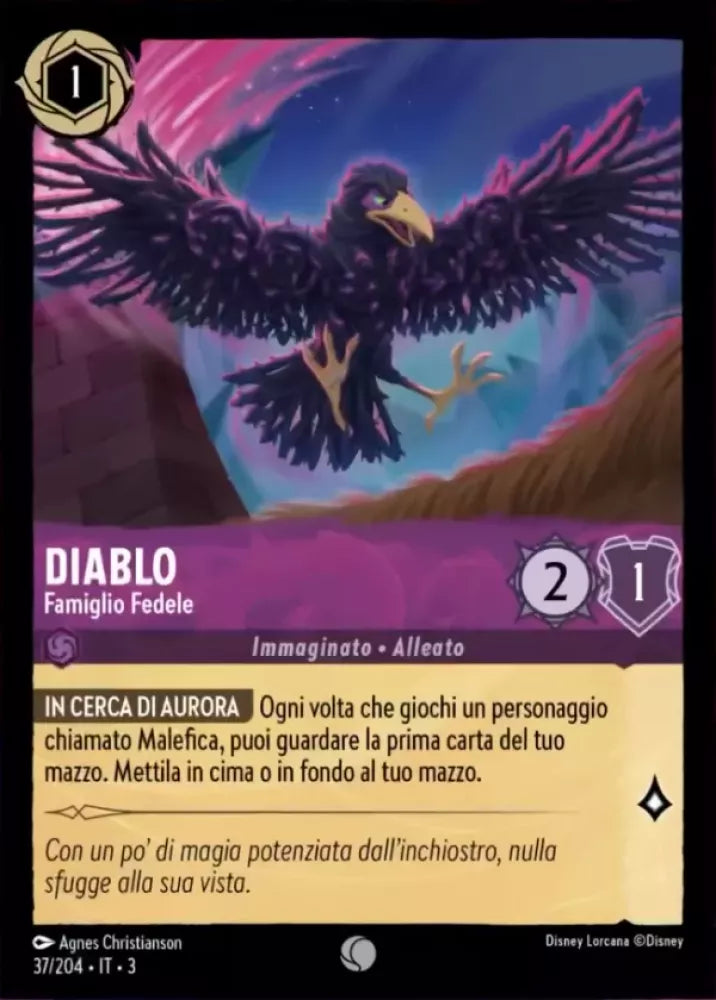 Diablo - Loyal Familiar - [Foil] Into the Inklands (3)