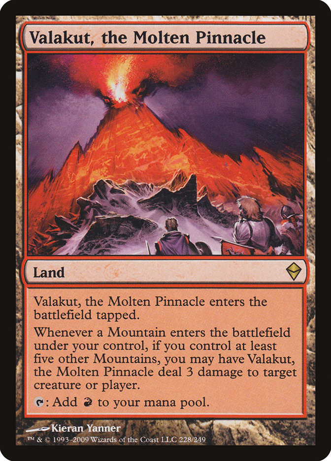 Valakut, the Molten Pinnacle - [Foil] Zendikar (ZEN)