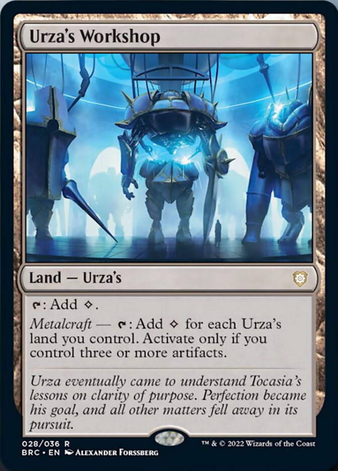 Urza's Workshop - The Brothers' War Commander (BRC)