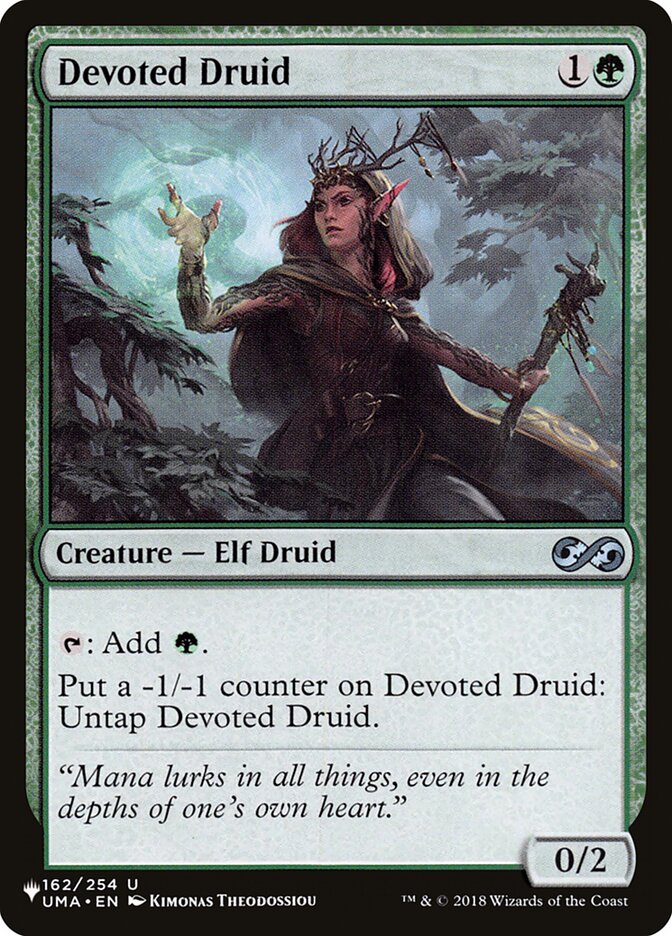Devoted Druid - The List (PLIST)
