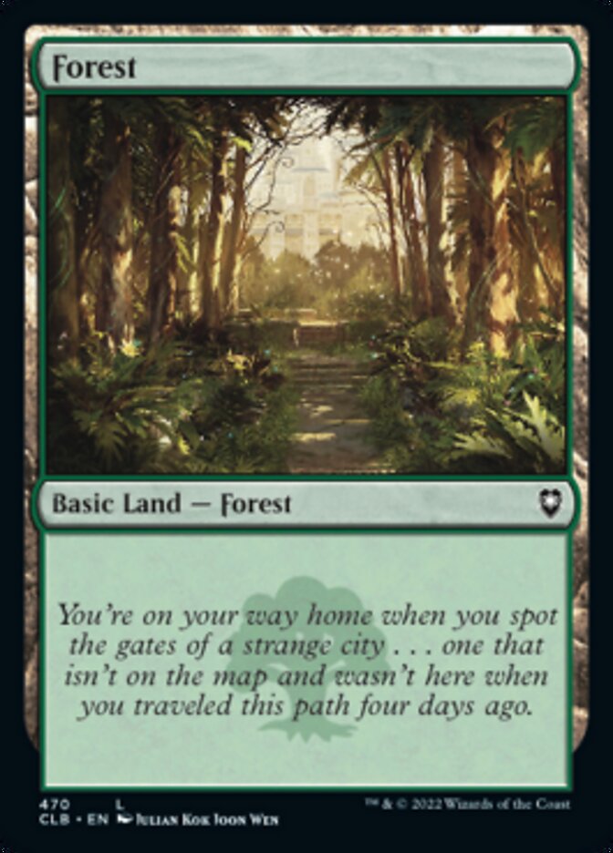 Forest (470) - Commander Legends: Battle for Baldur's Gate (CLB)