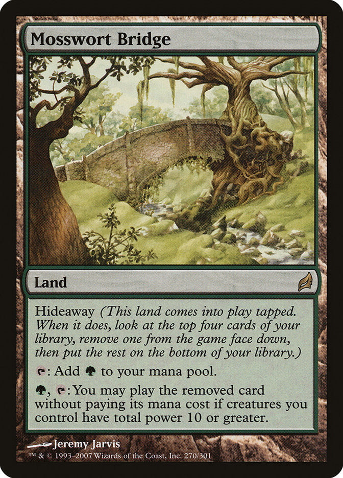 Mosswort Bridge - [Foil] Lorwyn (LRW)