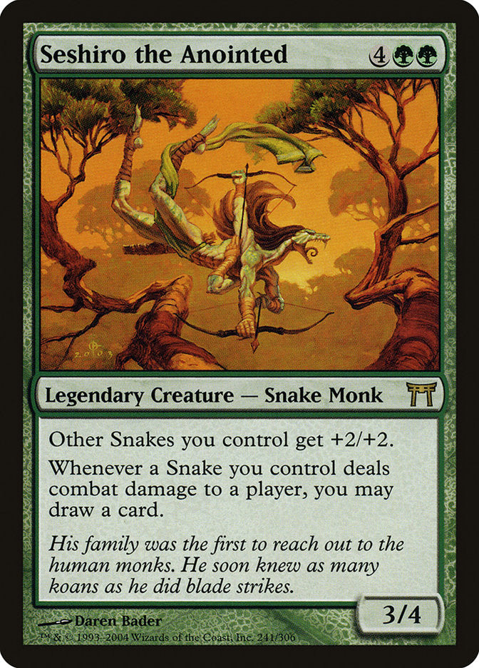 Seshiro the Anointed - [Foil] Champions of Kamigawa (CHK)