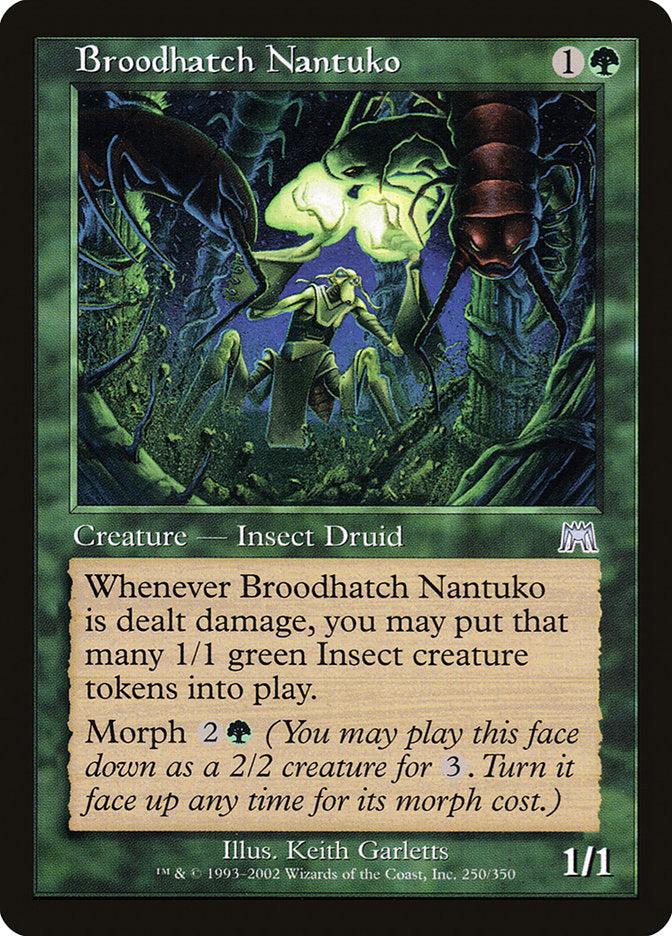 Broodhatch Nantuko - [Foil, Retro Frame] Onslaught (ONS)