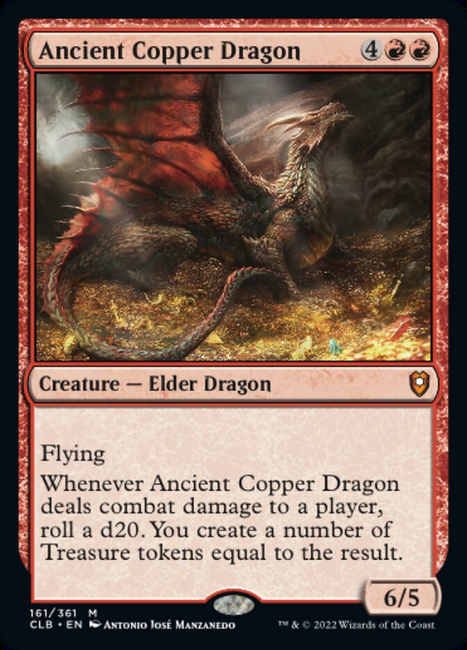 Ancient Copper Dragon - Commander Legends: Battle for Baldur's Gate (CLB)