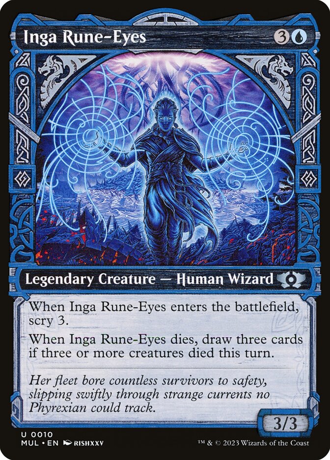 Inga Rune-Eyes - [Foil, Showcase] Multiverse Legends (MUL)