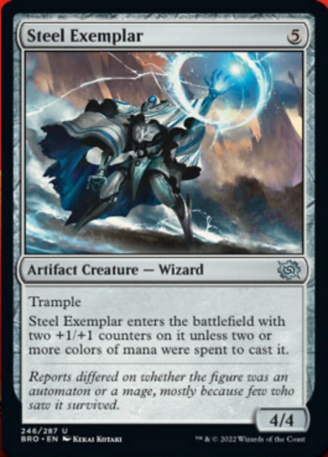 Steel Exemplar - [Foil] The Brothers' War (BRO)