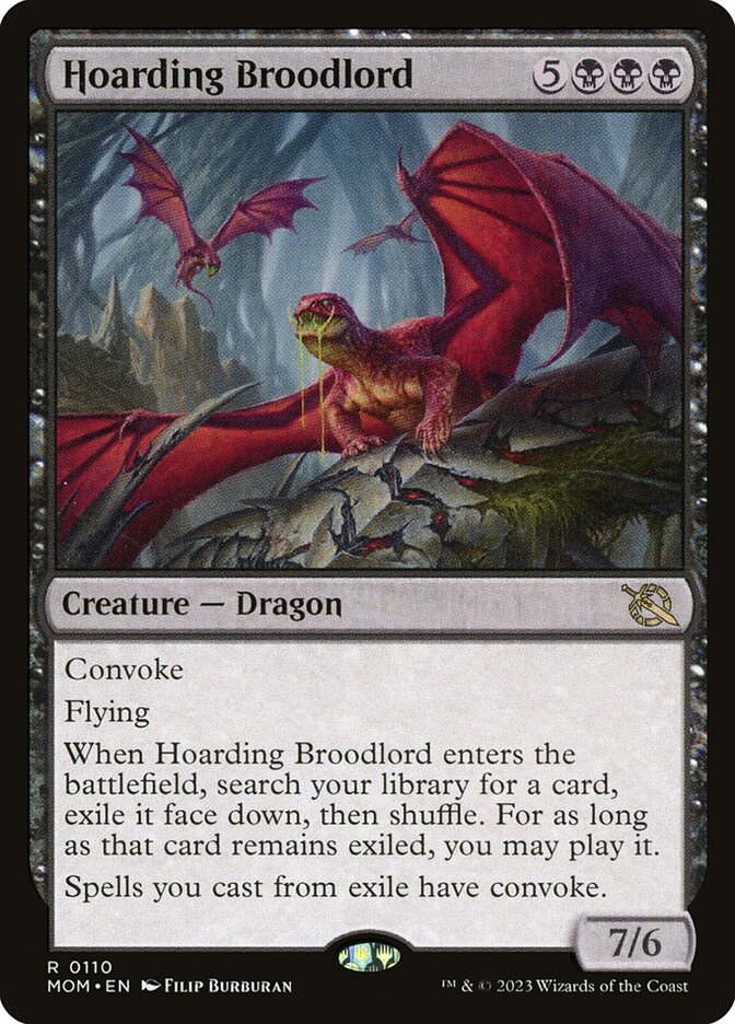 Hoarding Broodlord - [Foil] March of the Machine (MOM)
