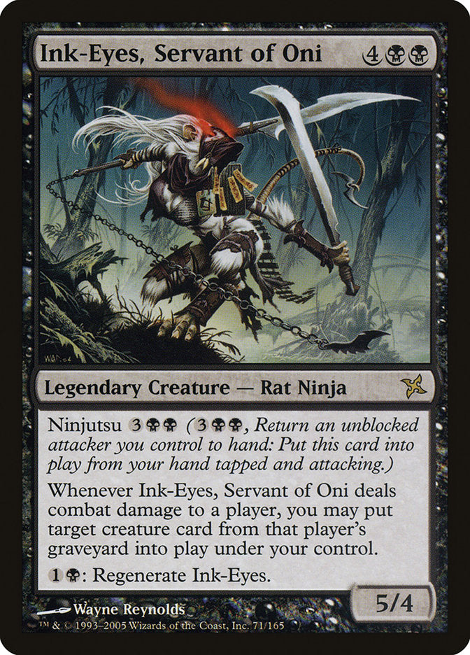 Ink-Eyes, Servant of Oni - [Foil] Betrayers of Kamigawa (BOK)
