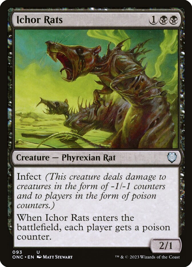 Ichor Rats - Phyrexia: All Will Be One Commander (ONC)