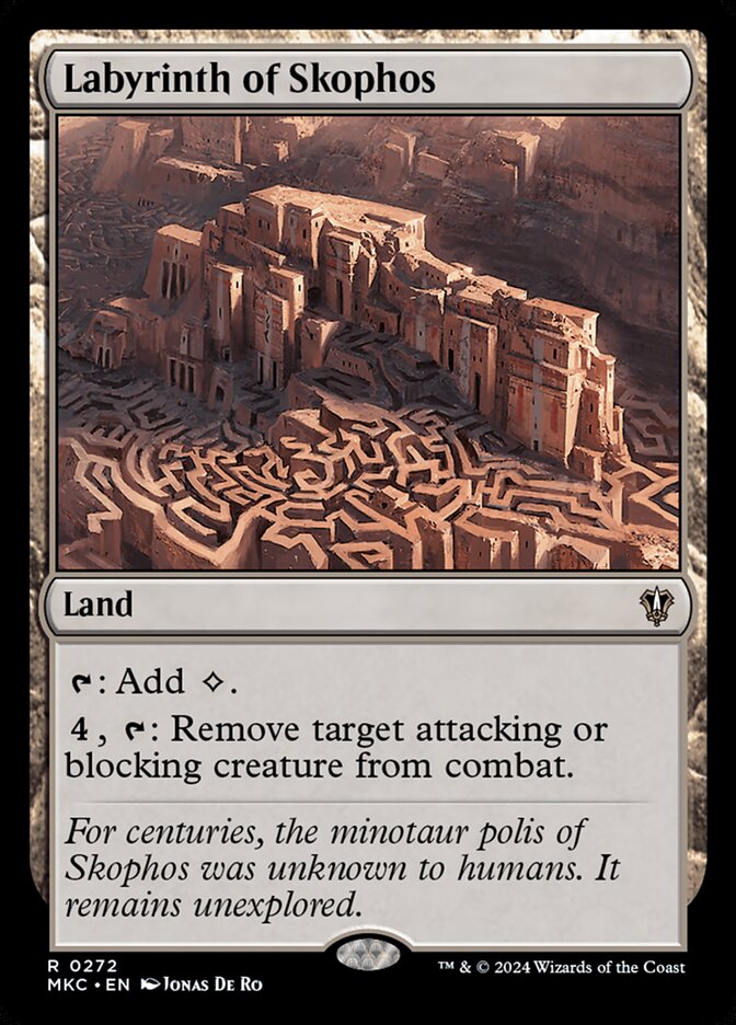 Labyrinth of Skophos - Murders at Karlov Manor Commander (MKC)