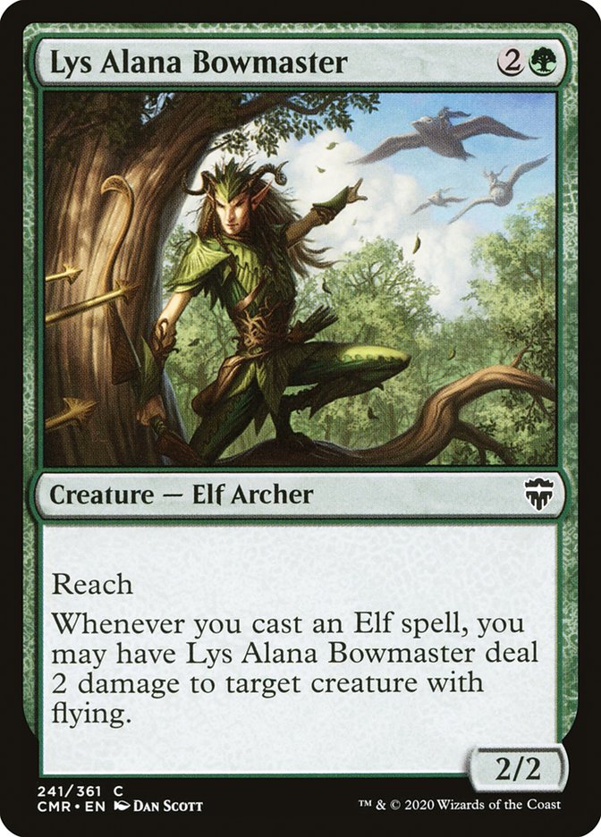 Lys Alana Bowmaster - [Foil] Commander Legends (CMR)