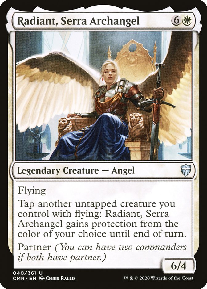 Radiant, Serra Archangel - [Foil] Commander Legends (CMR)