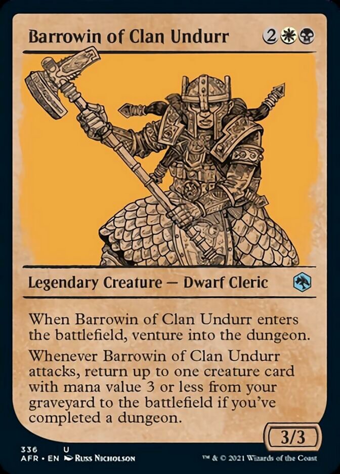 Barrowin of Clan Undurr - [Foil, Showcase] Adventures in the Forgotten Realms (AFR)