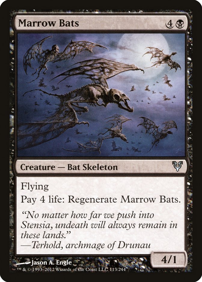 Marrow Bats - [Foil] Avacyn Restored (AVR)