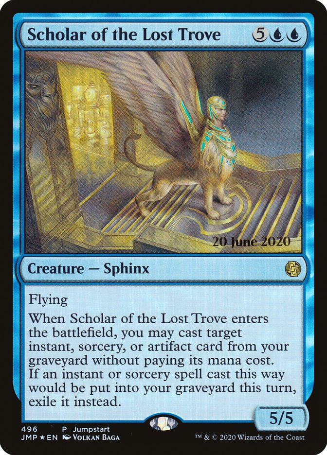 Scholar of the Lost Trove - [Foil, Promo] Jumpstart (JMP)