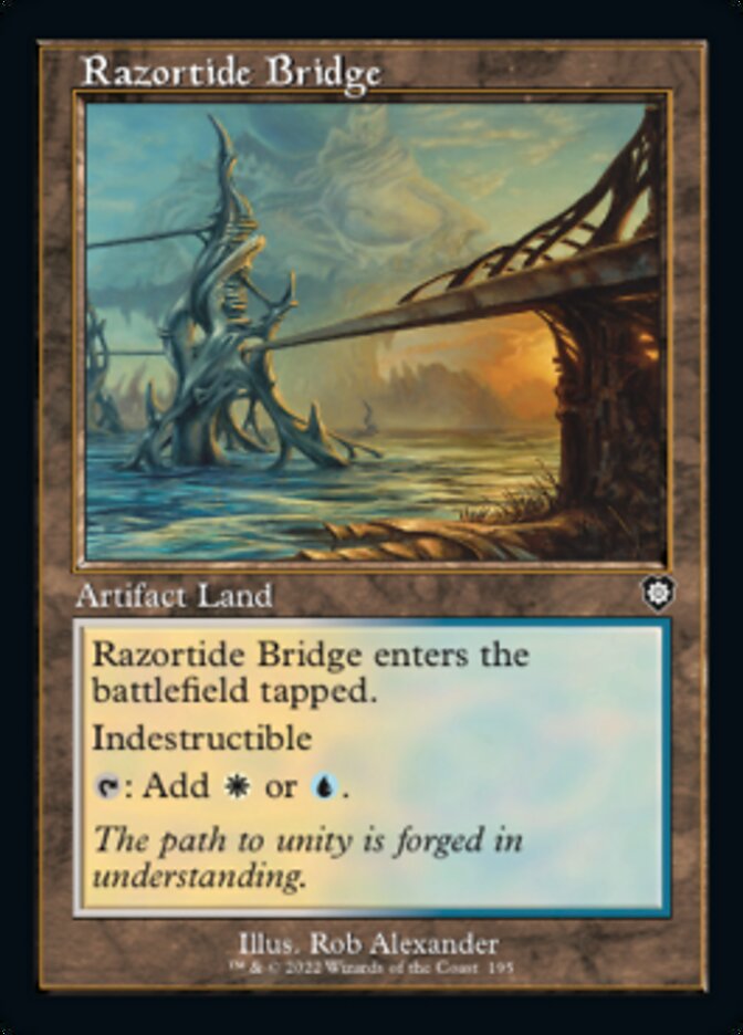 Razortide Bridge - The Brothers' War Commander (BRC)