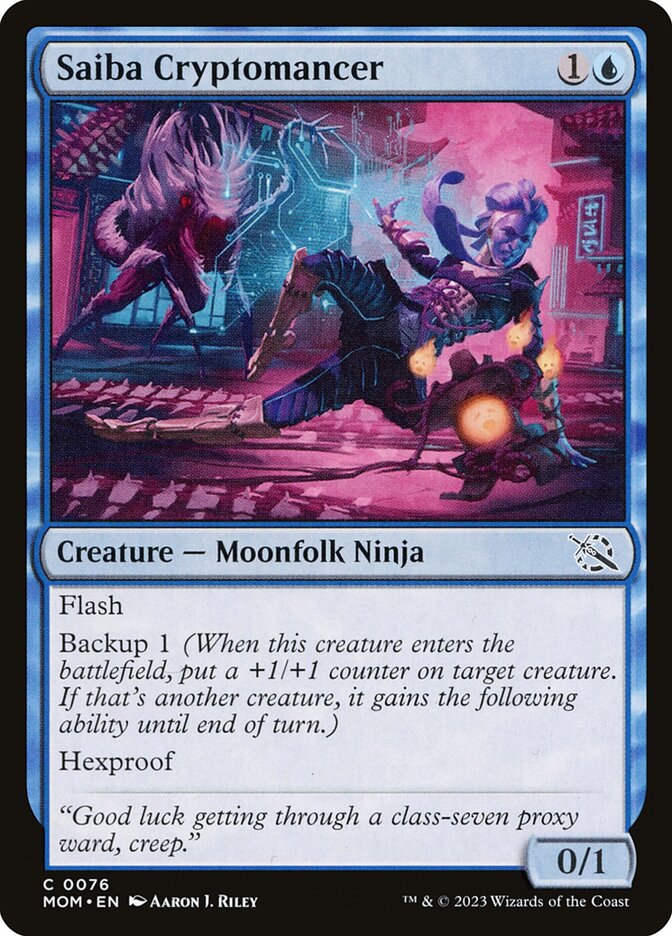 Saiba Cryptomancer - March of the Machine (MOM)