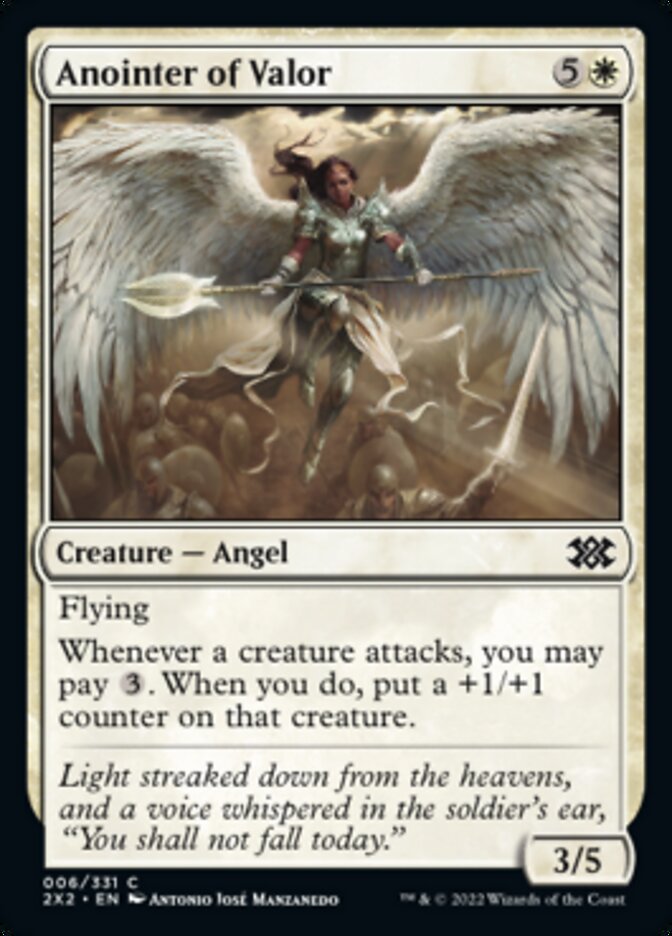 Anointer of Valor - Double Masters 2022 (2X2)