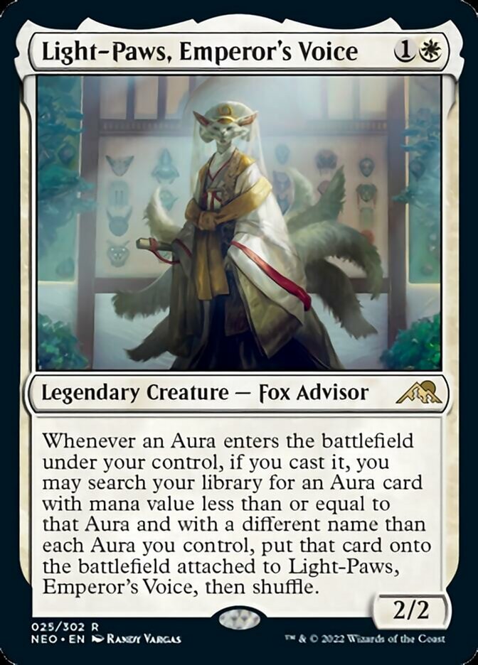 Light-Paws, Emperor's Voice - [Foil] Kamigawa: Neon Dynasty (NEO)