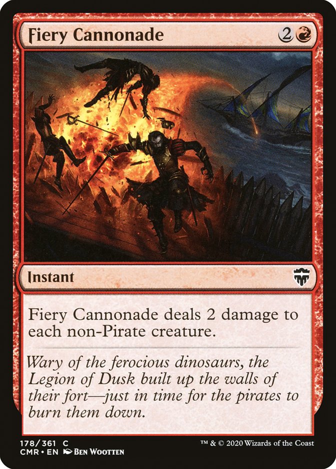 Fiery Cannonade - Commander Legends (CMR)