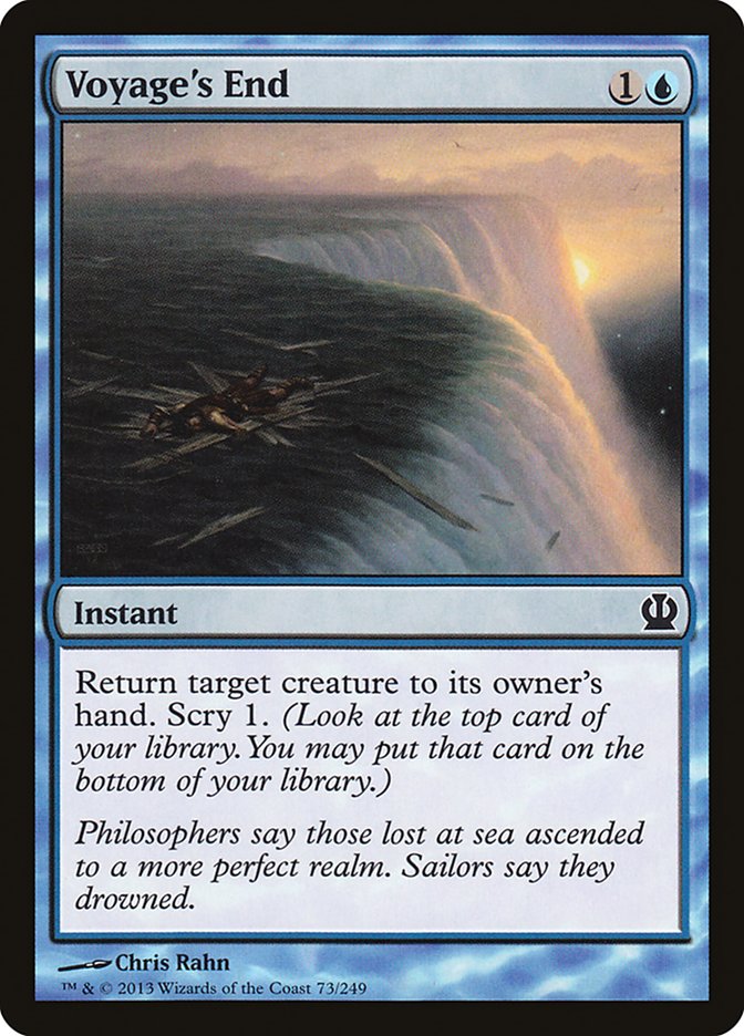 Voyage's End - [Foil] Theros (THS)