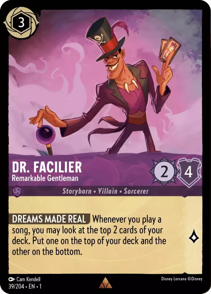 Dr. Facilier - Remarkable Gentleman - [Foil] The First Chapter (1)