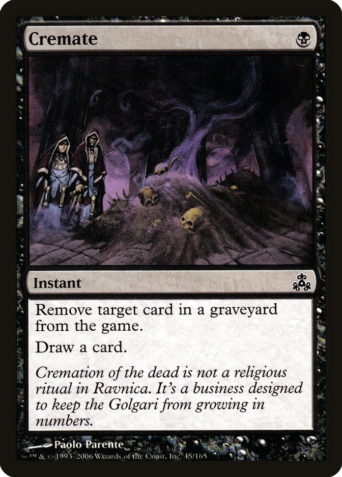 Cremate - [Foil] Guildpact (GPT)