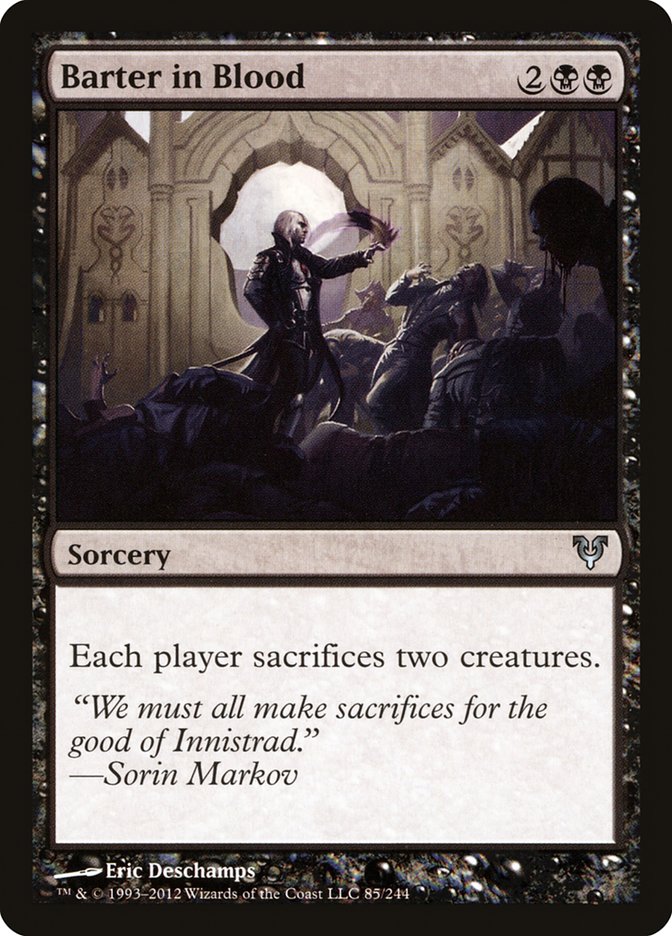 Barter in Blood - [Foil] Avacyn Restored (AVR)