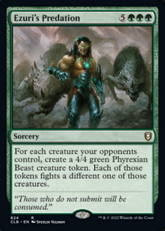 Ezuri's Predation - Commander Legends: Battle for Baldur's Gate (CLB)