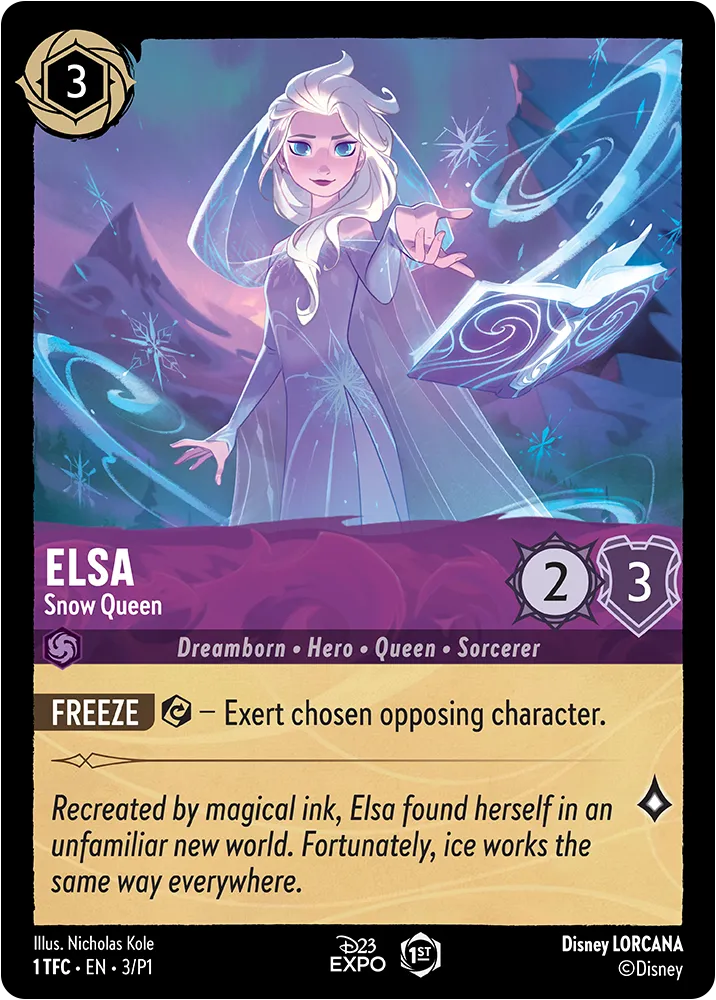 Elsa - Snow Queen - [Foil, D23 Promo] Promo (P1)