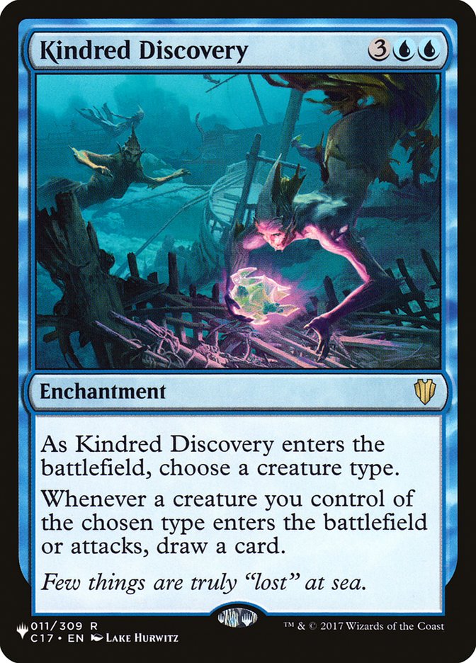 Kindred Discovery - The List (PLIST)